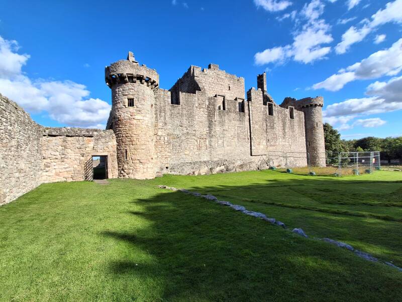 Craigmillar castle ruine