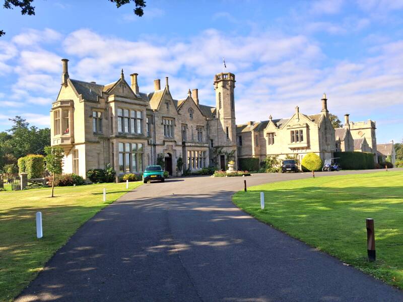 Schloss Roxburgh is een exclusief hotel