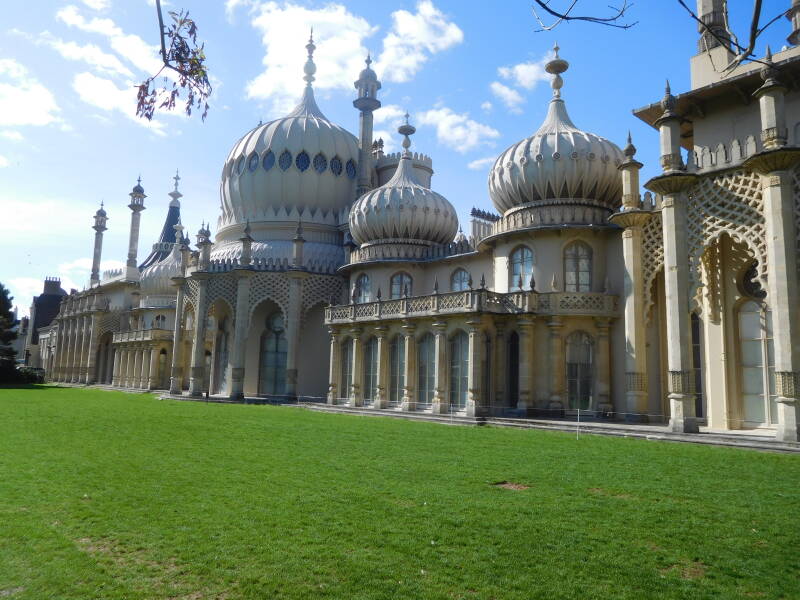 Royal Pavilon in Brighton, in oosterste sferen
