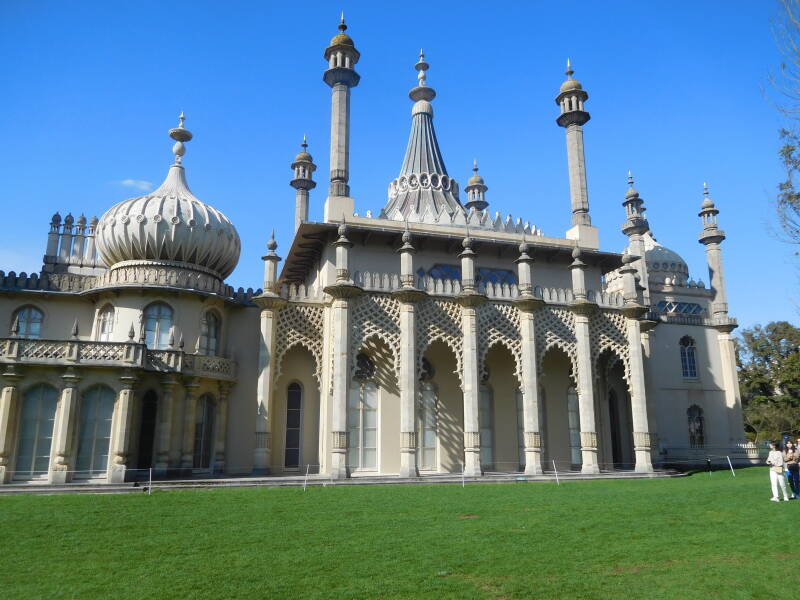 Brighton. daar verwacht je toch niet zulk een bouwwerk