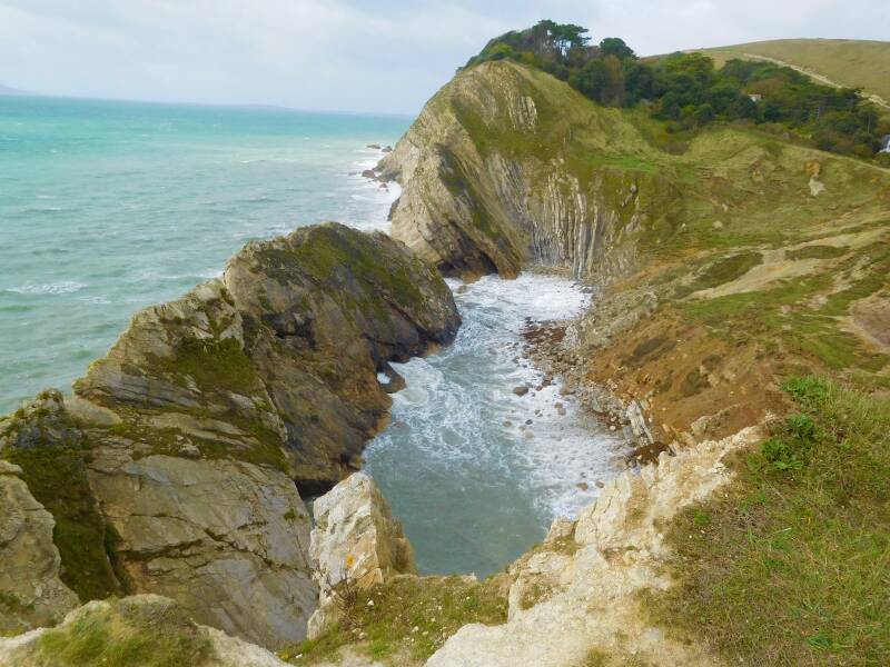 Stairhole, vlakbij Lulworth Cove