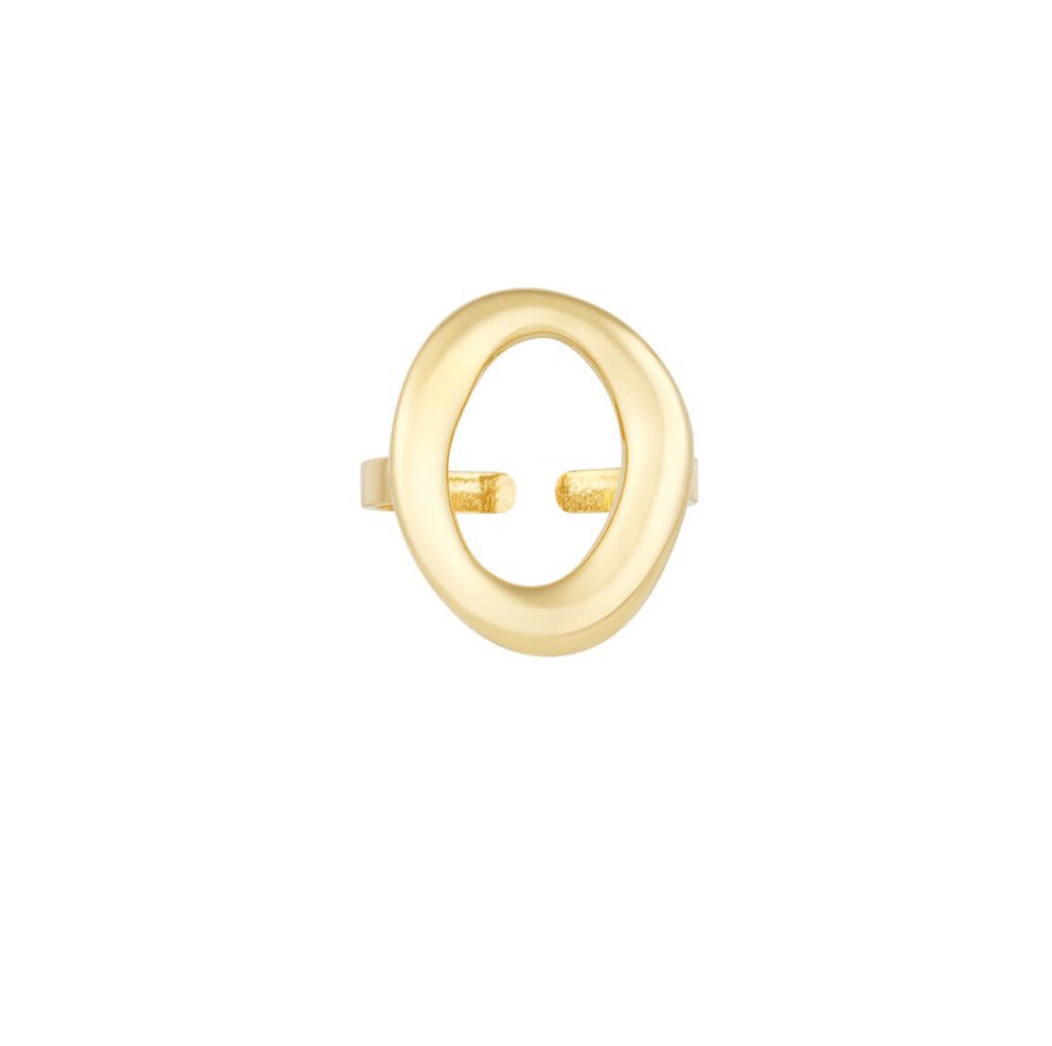 Hoop ring gold
