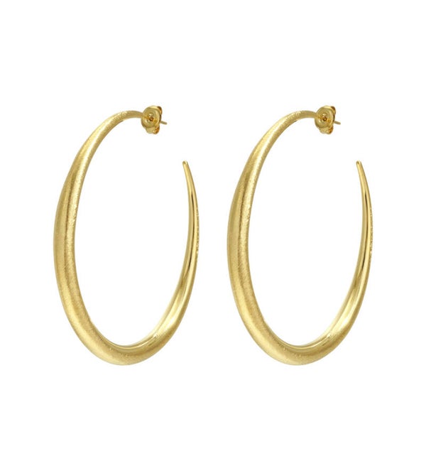 Creolen cirkel casual goud