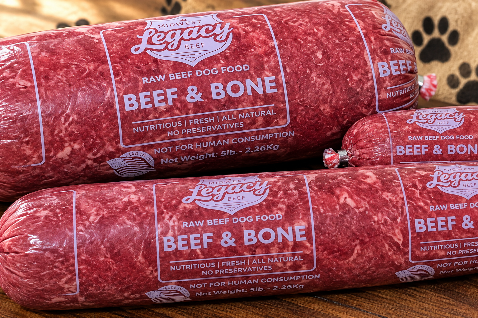 Legacy Raw Beef & Ground Bone