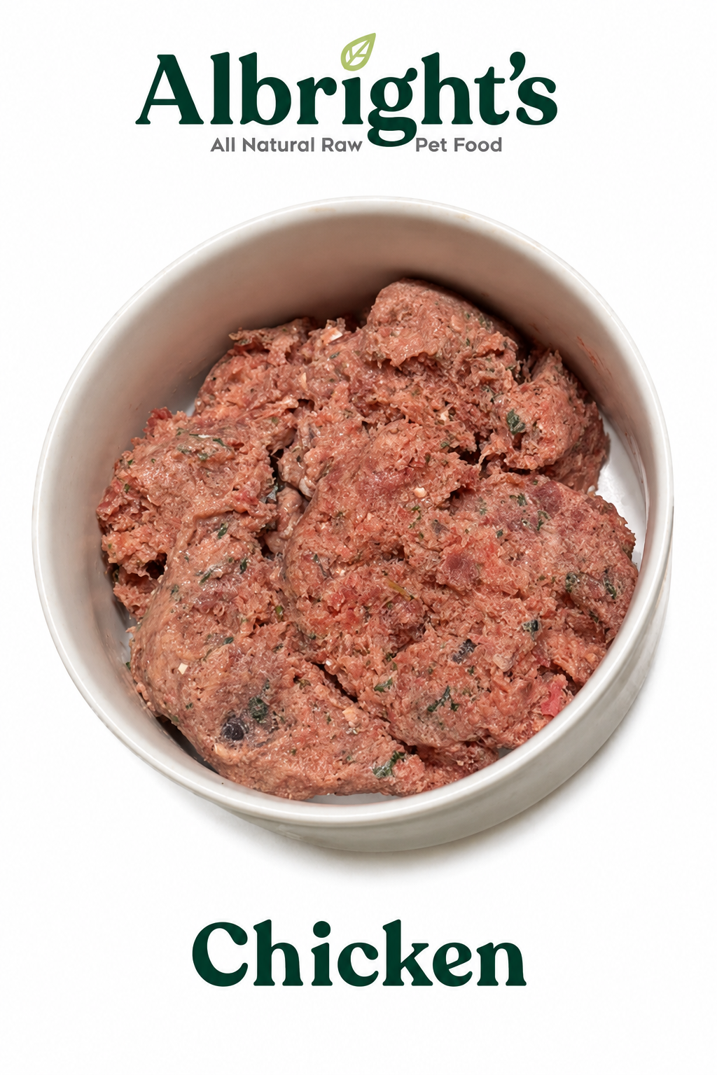Albright's Chicken Complete & Balanced Raw Dog Food