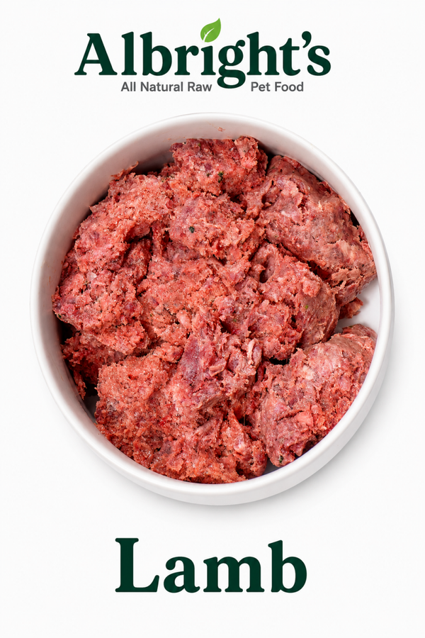 Albright's Lamb Complete & Balanced Raw Dog Food