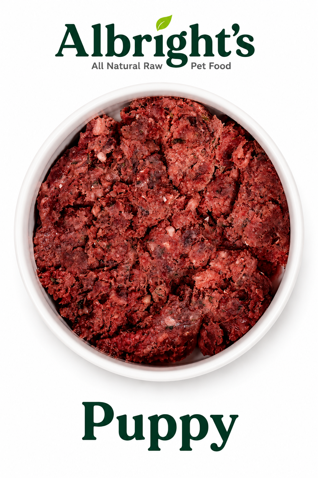 Albright's Puppy Complete & Balanced Raw Dog Food