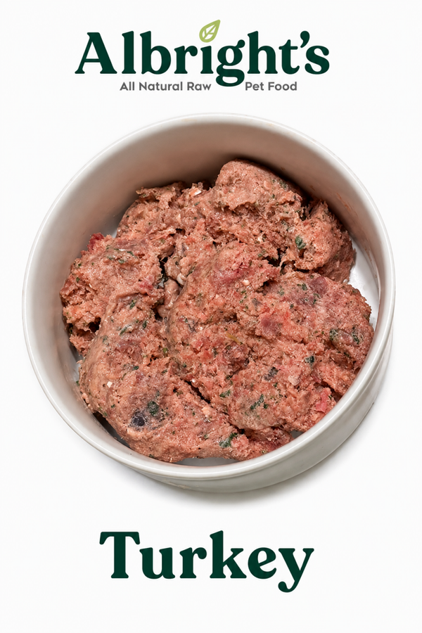 Albright's Turkey Complete & Balanced Raw Dog Food