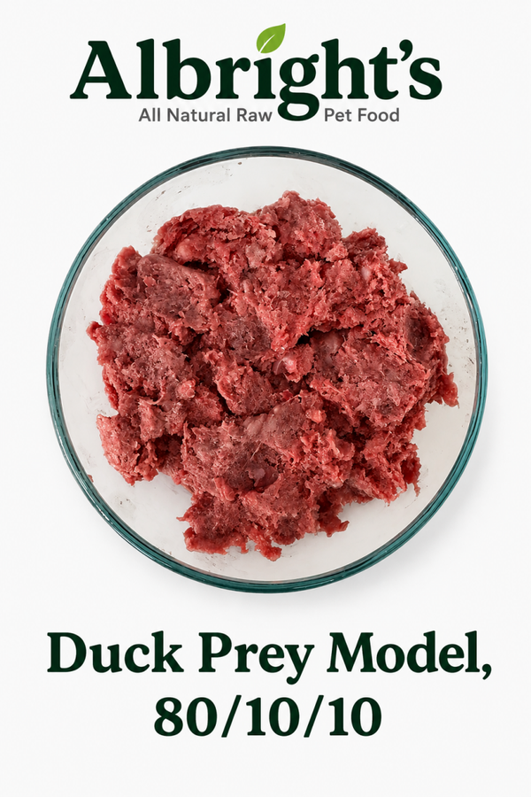 Albright's Duck Prey Model Raw 80/10/10