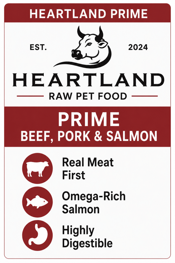 Heartland Prime Complete & Balanced Raw Dog Food