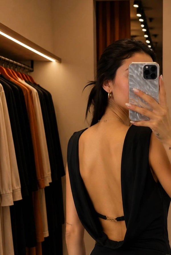 Body con schiena scoperta
