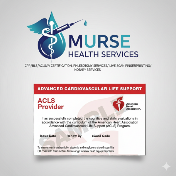 Advanced cardiac life support ACLS