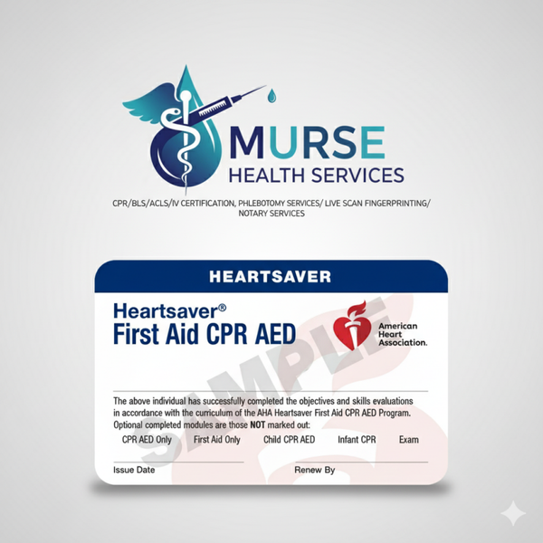 HEARTSAVER FIRST AID CPR/AED