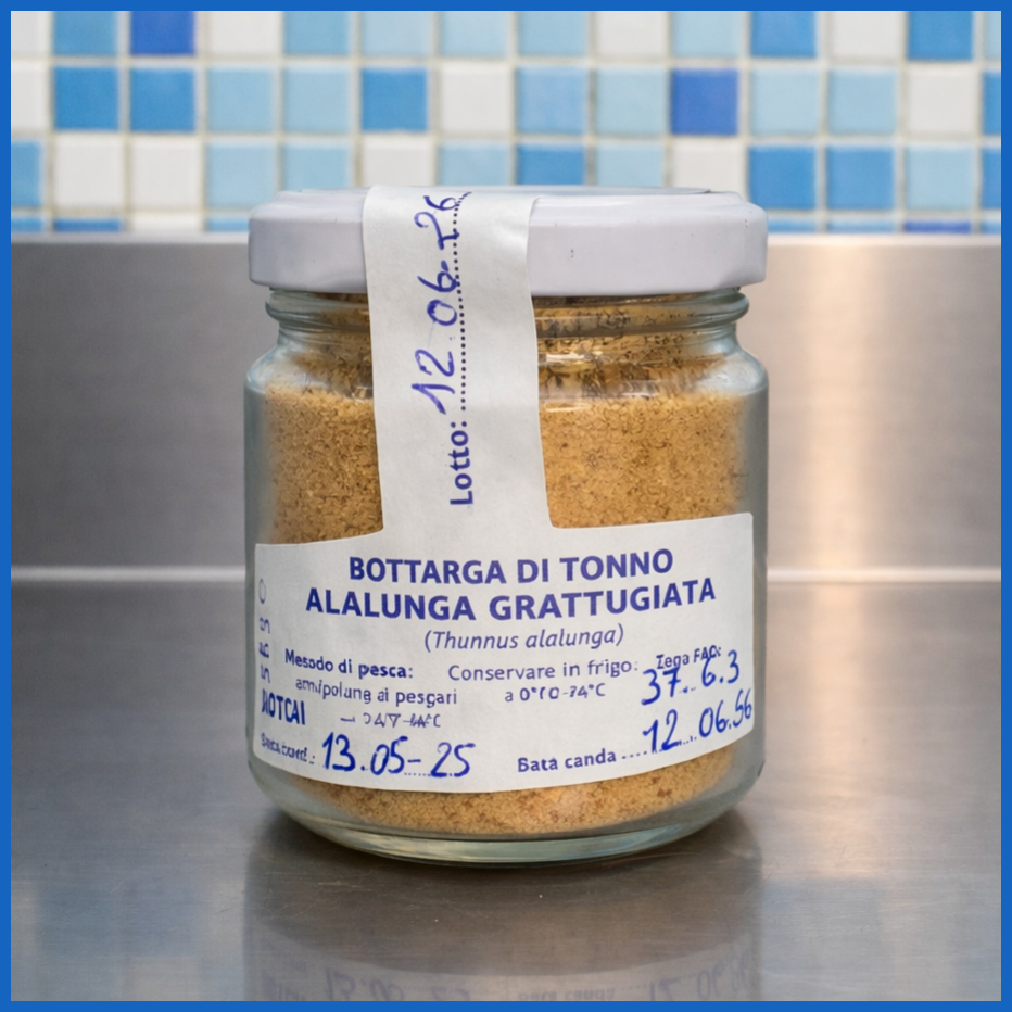 BOTTARGA DI TONNO ALALUNGA GRATTUGIATA