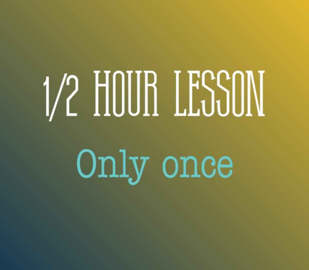 1 Leccion de 1/2 Hora