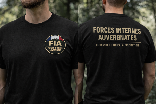 T-shirt réglementaire Forces Internes Auvergnates