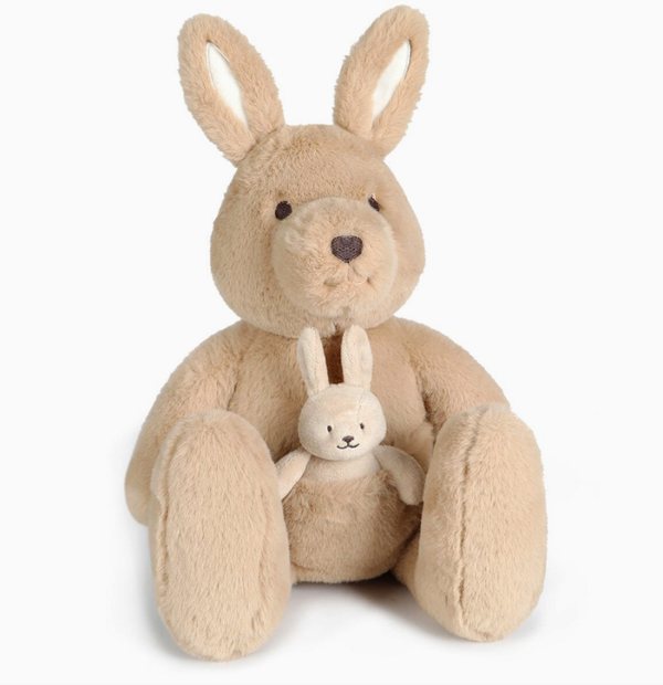 Kip Kangaroo & Baby Joey – Soft Toy 17" / 43cm $59.95