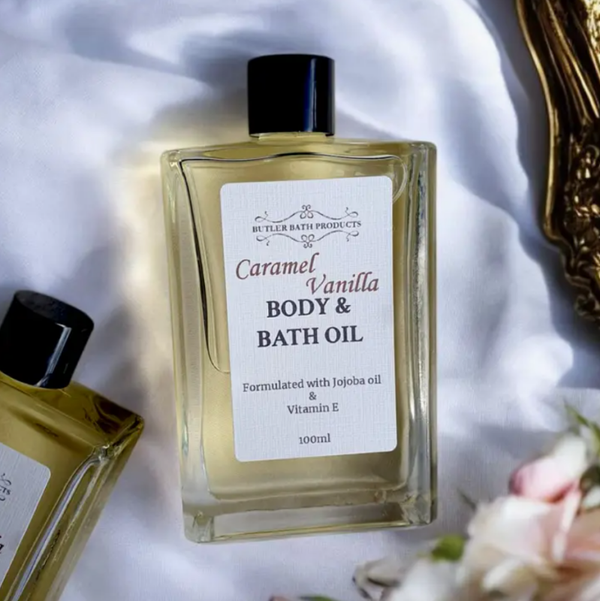 Caramel Vanilla Bath and Body Oil $28.50