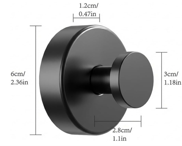Minimalist Stainless Steel Suction hooks $33