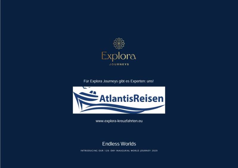Katalog  Explora Journeys | www.storno-kabinen.de