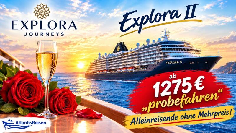 Explora Journeys Sonderangebote | www.storno-kabinen.de
