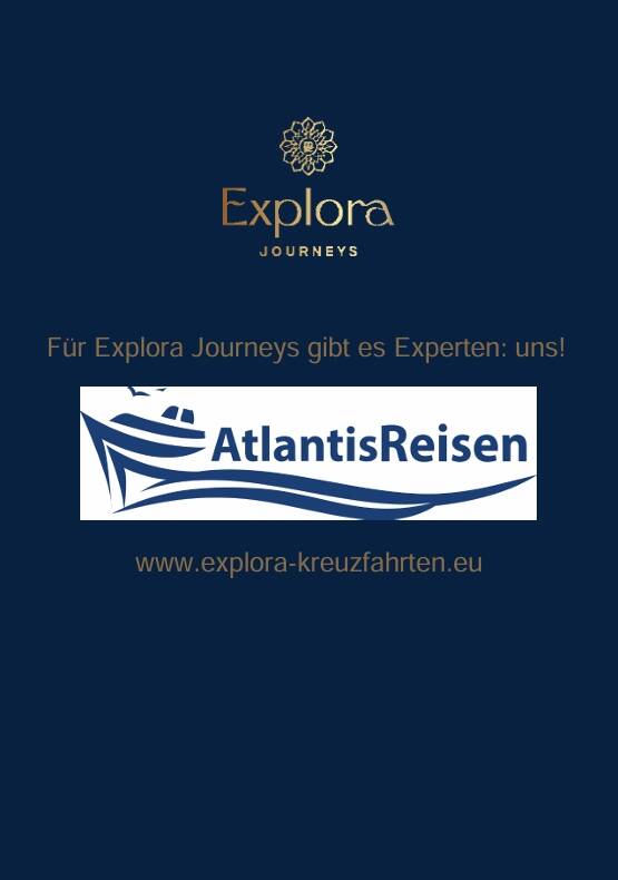 Katalog  Explora Journeys | www.storno-kabinen.de