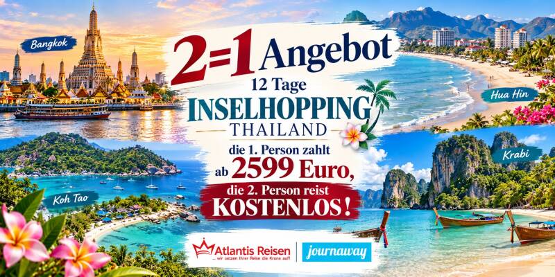 Journaway 2=1 Thailand  | www.journaway-online.de