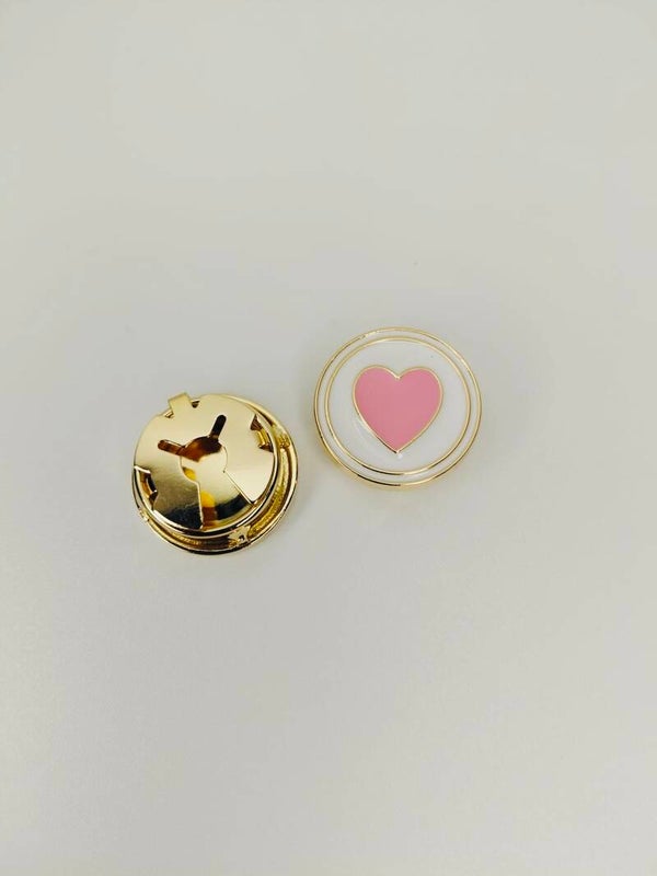 Bijou Heart Pink