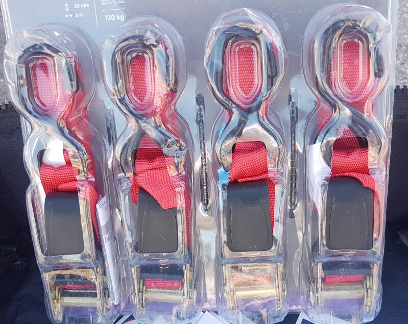 sangle arrimage cliquet pour tente pliable 