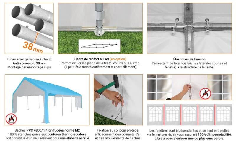 tube d38 tente barnum montable france chapiteau