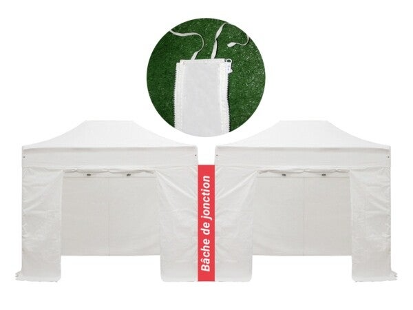 bache de jonction pour 2 barnum pliant