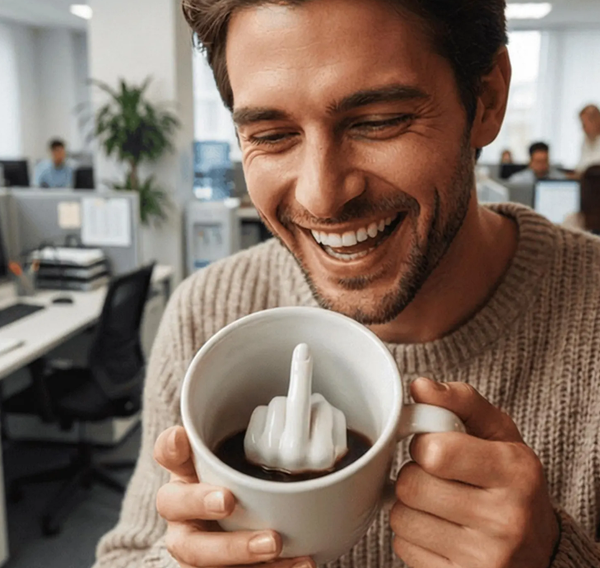 Middle Finger Coffee Mug