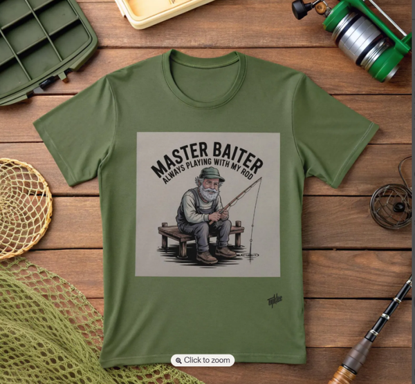 Master Baiter” Fishing Tee