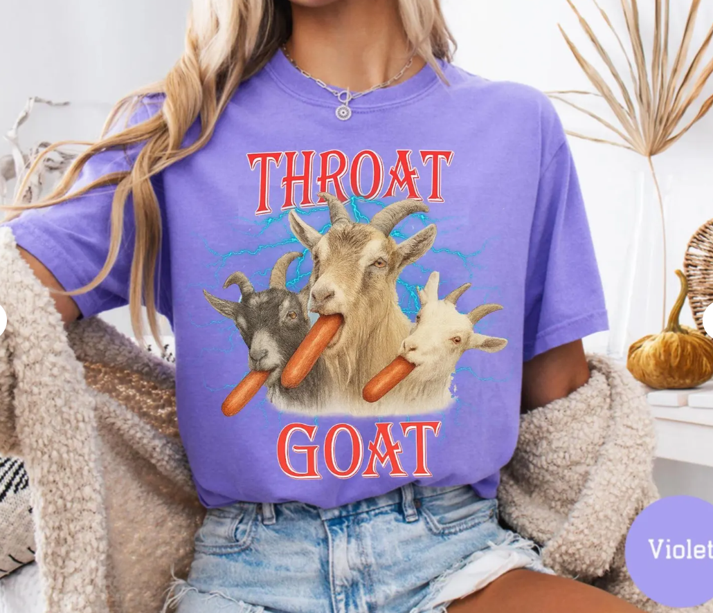 “Throat Goat” Graphic Tee
