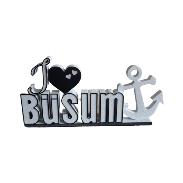 I Love Büsum Aufsteller