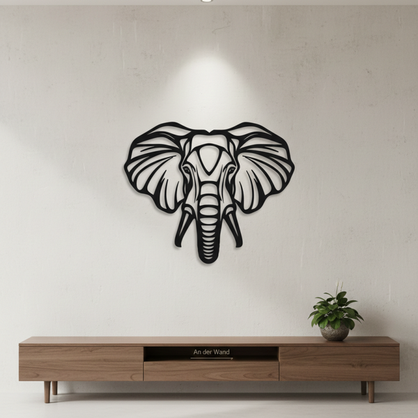 Elefanten-Wandbild – Stilvolle Deko für Zuhause oder Büro
