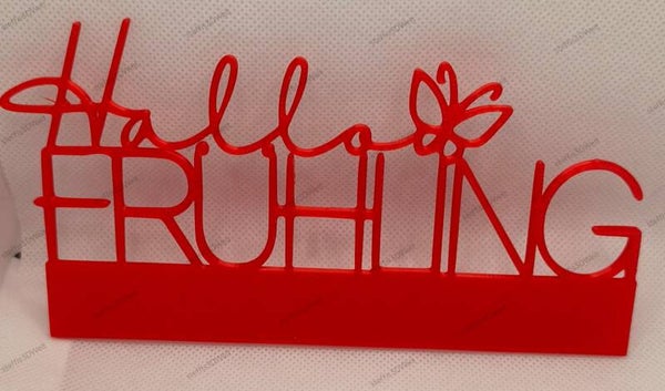 Hallo Frühling für ein Klötzchen