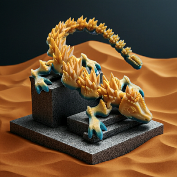Gelenkiger Drache