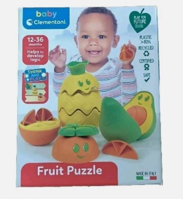 Baby-Puzzle Clementoni – Früchte, 12–36 Monate