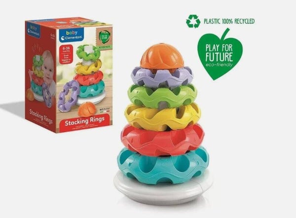 Pyramiden-Bauspielzeug – 5-teilig, für 6–36 Monate