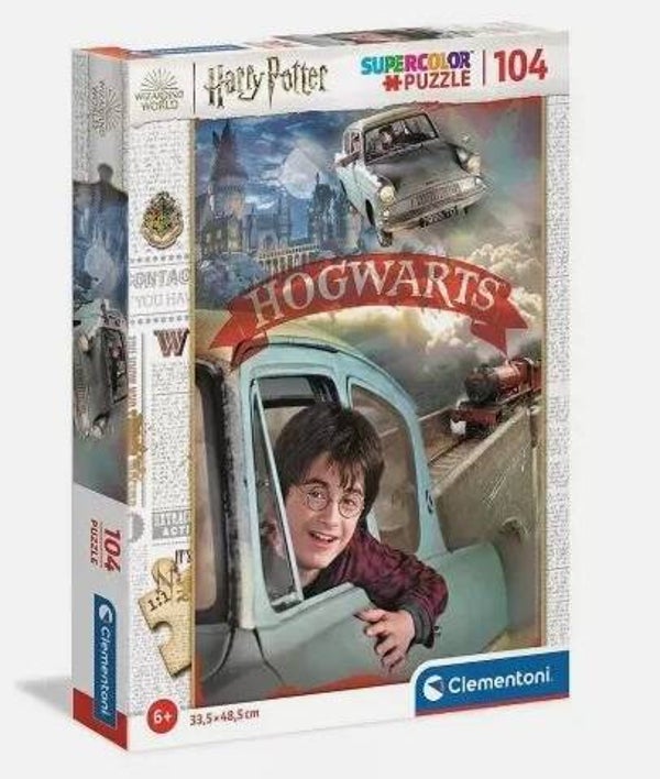 Harry Potter Hogwarts 104-Teiliges Puzzle – Clementoni