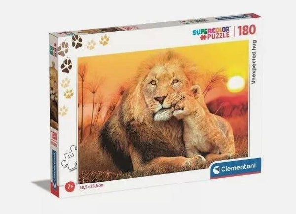 Löwe – 180-Teiliges Puzzle von Clementoni