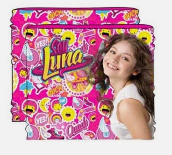 Disney Soy Luna 3-in-1 Kinderschal – Gefüttert, Pinkes Futter, Flauschig & Warm