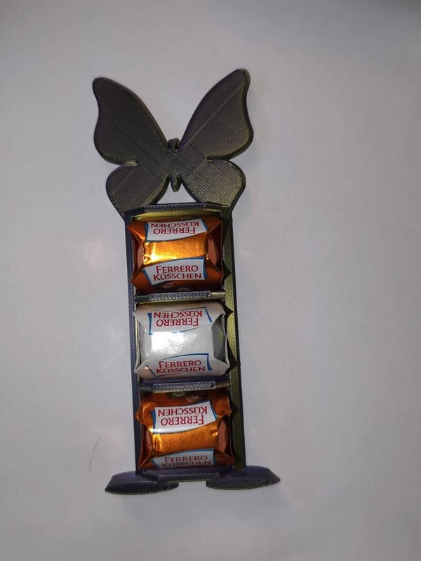 Ferrero Küsschen Schmetterling 3er Fach