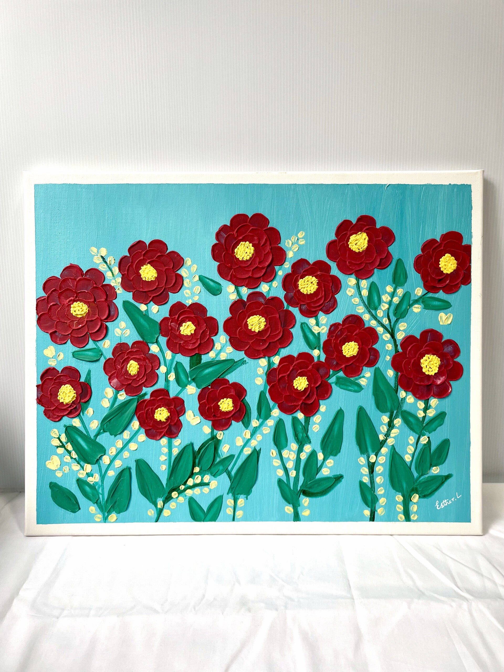 Joy in Full Bloom 40x50cm