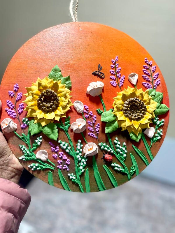 Sunshine Garden 28cm round diameter
