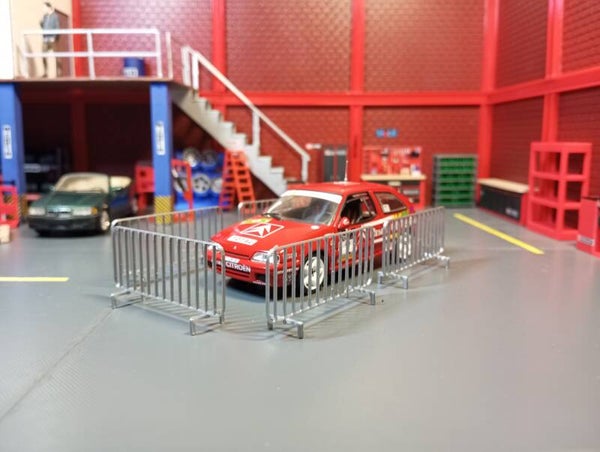 Barrieres pour diorama 1/43.