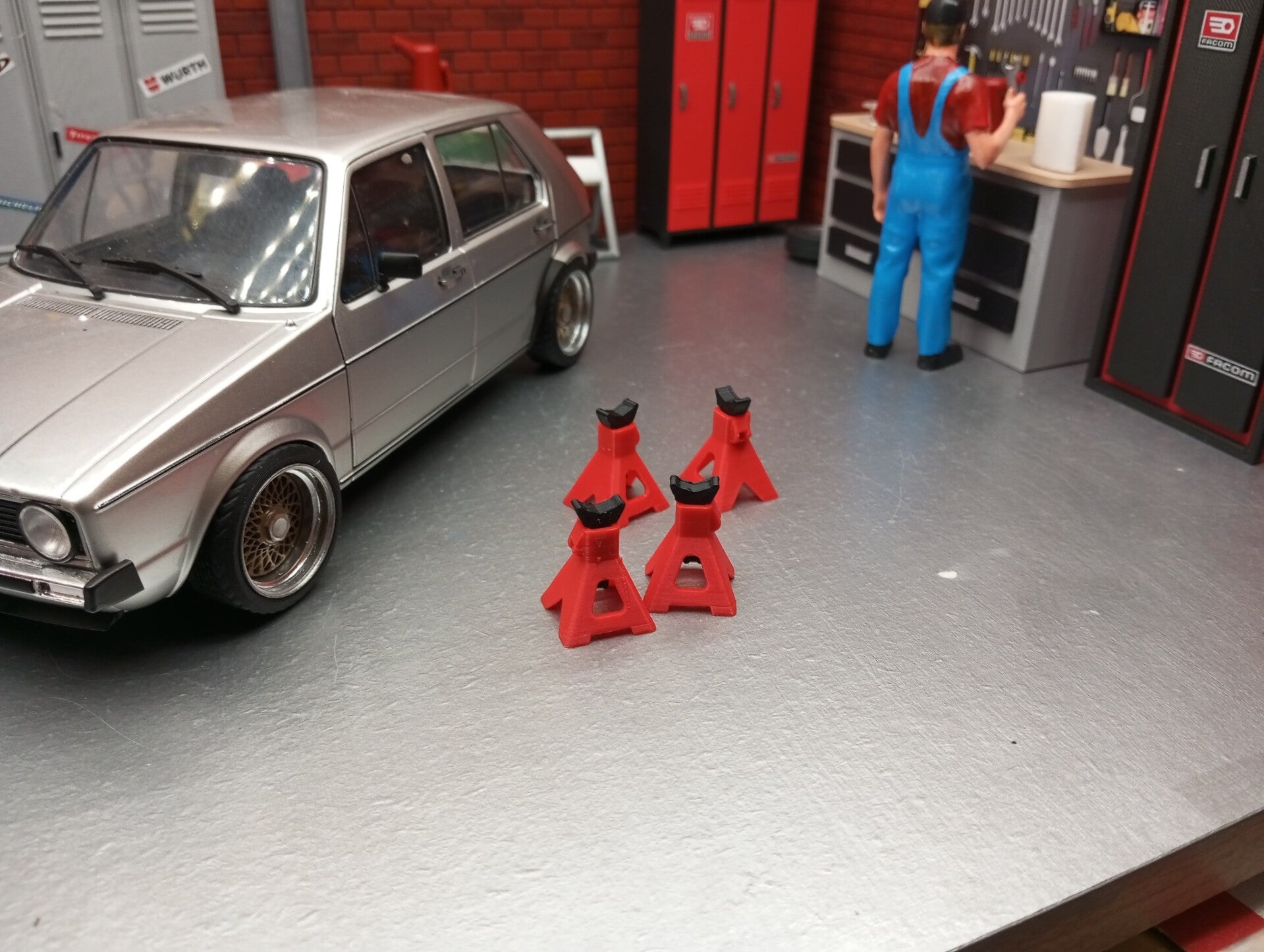 chandelles pour diorama 1/18.