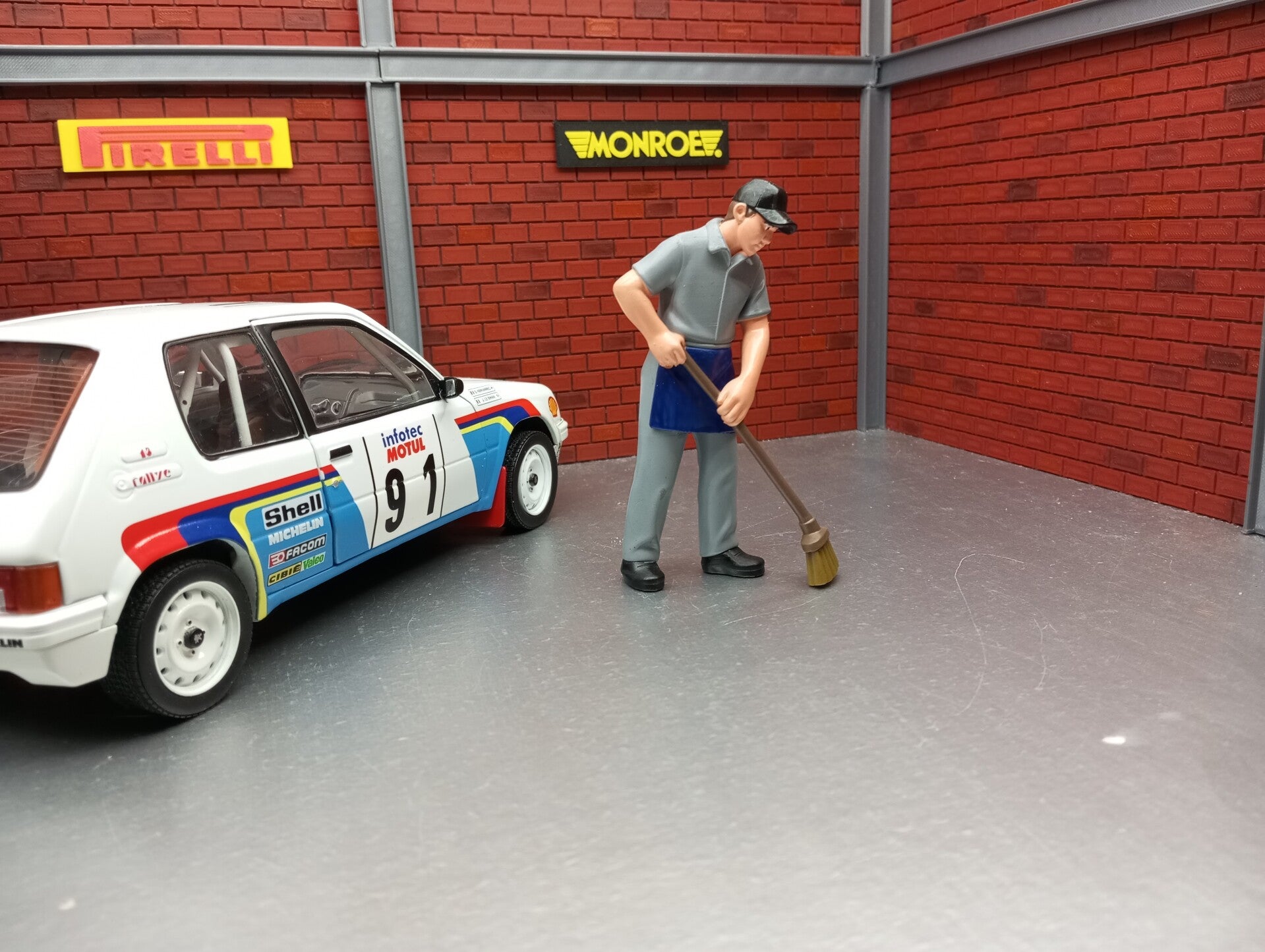 figurine pour diorama 1/18 .