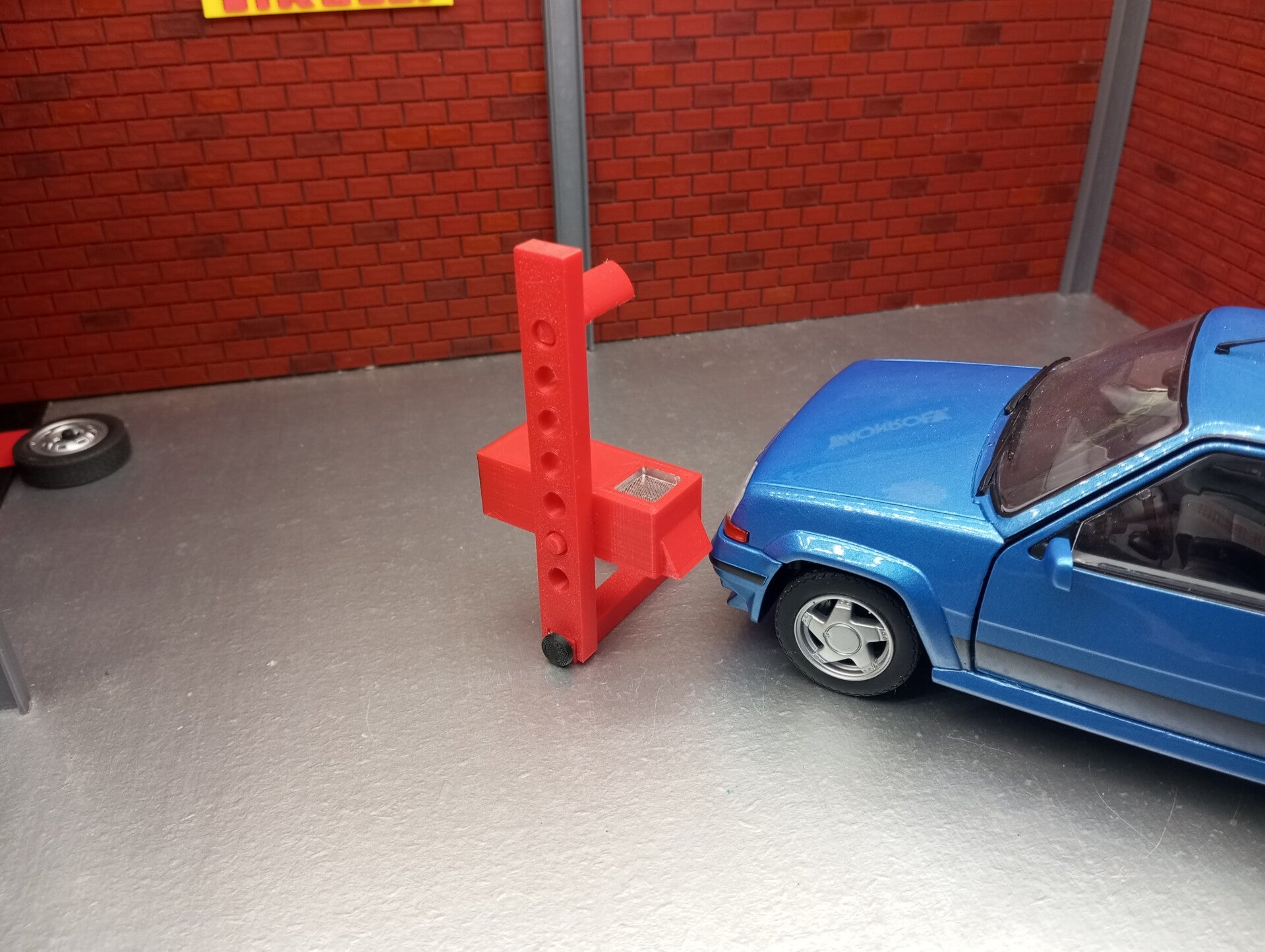 Regloscope pour diorama 1/18.